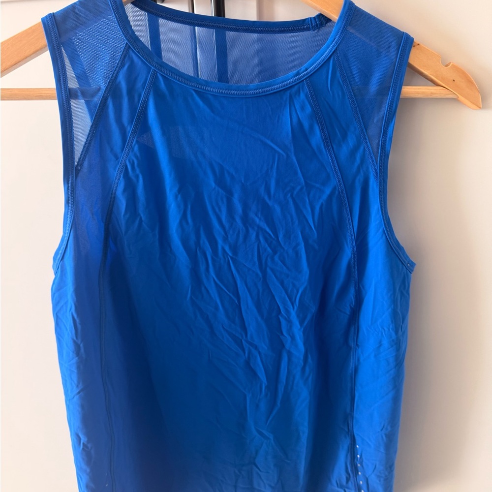 lululemon Vibrant Blue Tank Top